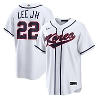 Men's Nike Jung Hoo Lee White Korea Baseball 2026 World Baseball Classic Home Stadium Jersey