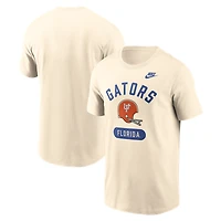 Men's Nike Natural Florida Gators Legacy Arch Helmet T-Shirt