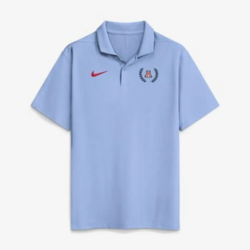 Men's Nike Light Blue Arizona Wildcats Heathered Victory Plus Dri-FIT Polo