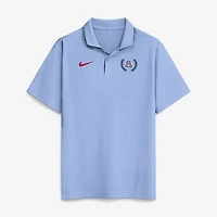Men's Nike Light Blue Arizona Wildcats Heathered Victory Plus Dri-FIT Polo