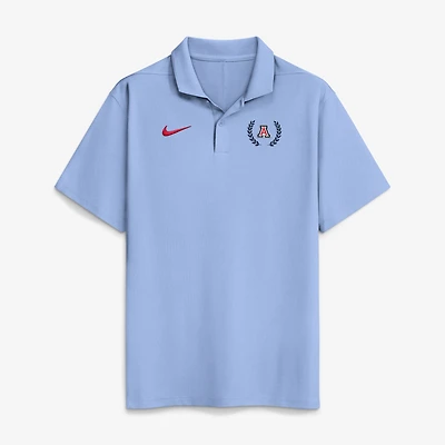 Men's Nike Light Blue Arizona Wildcats Heathered Victory Plus Dri-FIT Polo