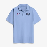 Men's Nike Light Blue Arizona Wildcats Heathered Victory Plus Dri-FIT Polo