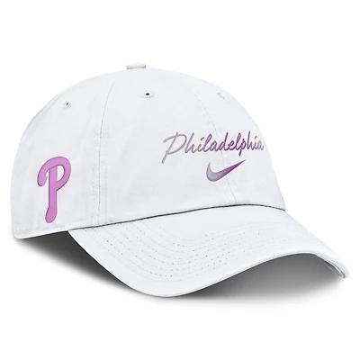 Women's Nike White Philadelphia Phillies Mother’s Day Club Adjustable Hat