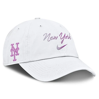 Women's Nike White New York Mets Mother’s Day Club Adjustable Hat
