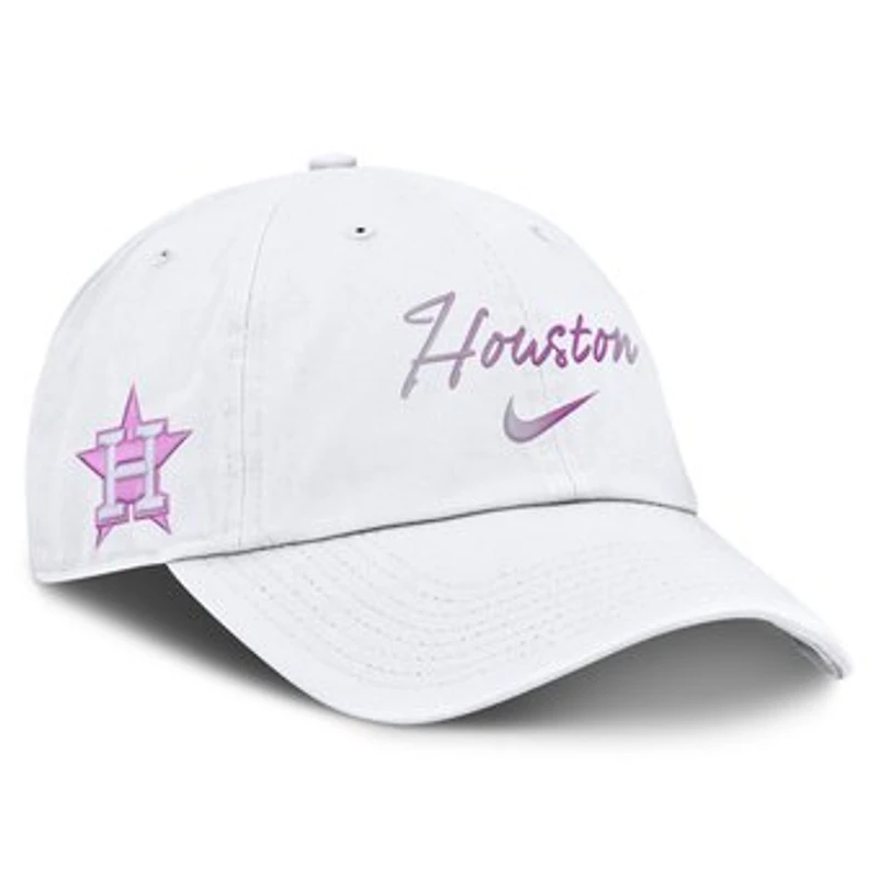 Men's Nike White Houston Astros Mother’s Day Club Adjustable Hat