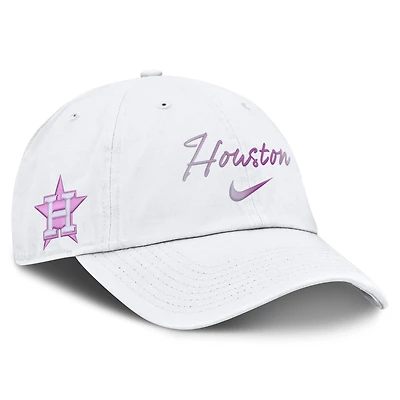 Men's Nike White Houston Astros Mother’s Day Club Adjustable Hat