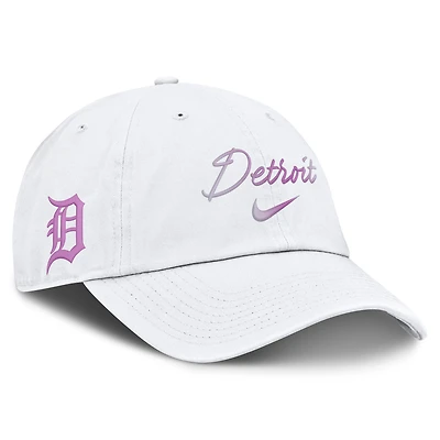 Women's Nike White Detroit Tigers Mother’s Day Club Adjustable Hat