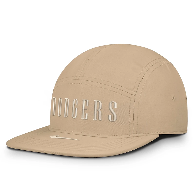 Men's Nike Khaki Los Angeles Dodgers Fly Dri-FIT Adjustable Hat