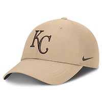 Men's Nike  Khaki Kansas City Royals Desert Ripstop Club Adjustable Hat