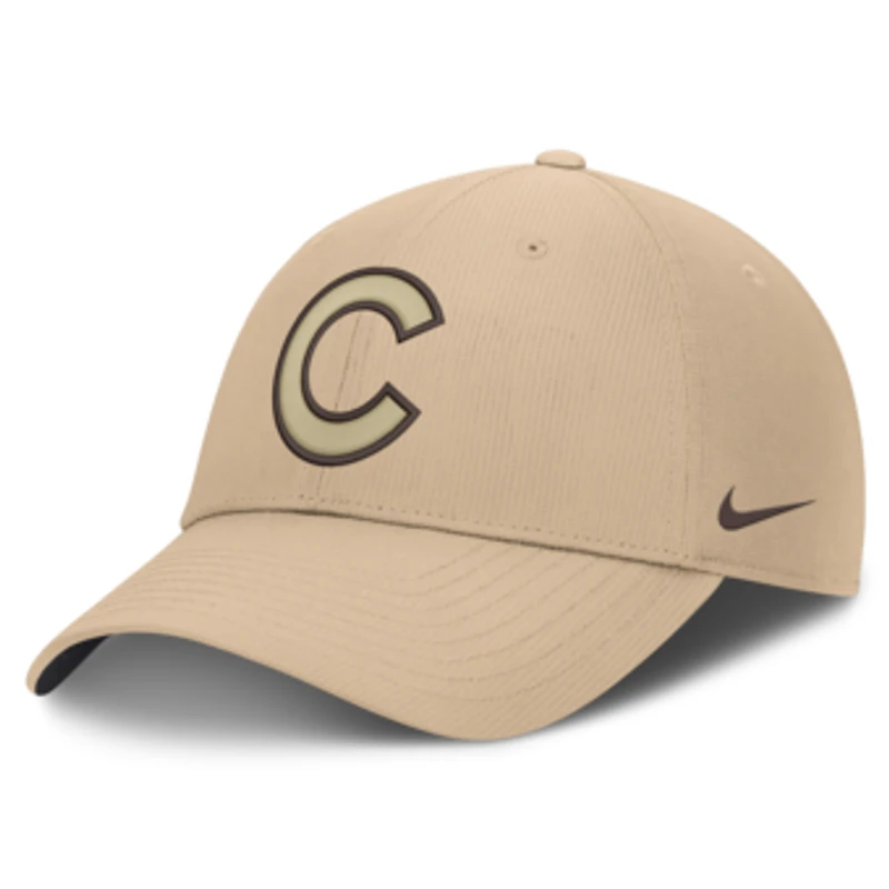 Men's Nike Khaki Chicago Cubs Desert Ripstop Club Adjustable Hat