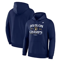 Men's Fanatics  Navy Milwaukee Brewers 2025 NL Central Division Champions Locker Room Hoodie