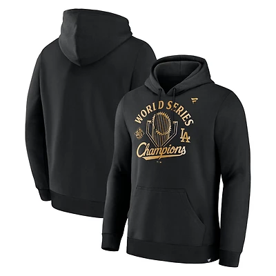Men's Fanatics Black Los Angeles Dodgers 2025 World Series Champions Locker Room Parade Hoodie