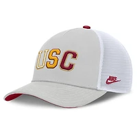 Unisex Nike Gray USC Trojans 2026 Basketball Refresh 5-Panel Rise Trucker Hat