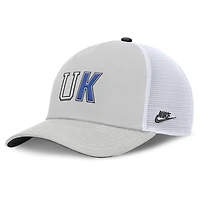 Unisex Nike Gray Kentucky Wildcats 2026 Basketball Refresh 5-Panel Rise Trucker Hat