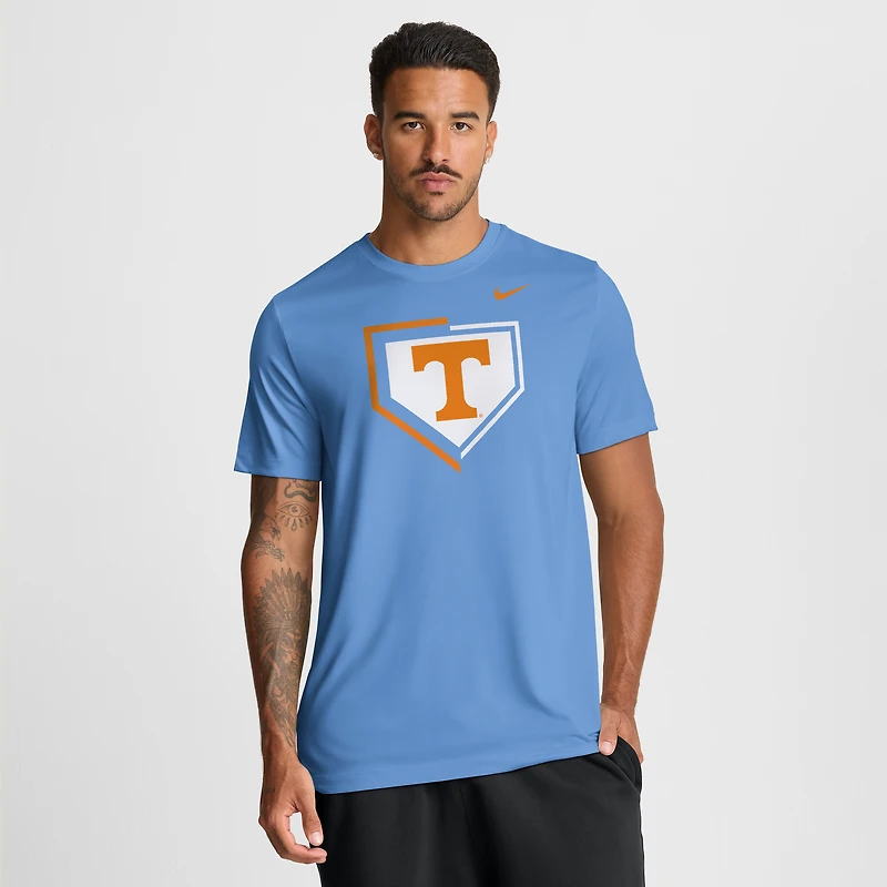 Men's Nike Light Blue Tennessee Volunteers Primetime Baseball Icon Legend Dri-FIT T-Shirt