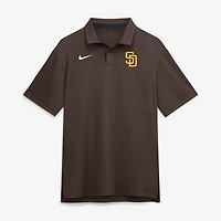 Men's Nike Brown San Diego Padres Tour Dri-FIT Polo