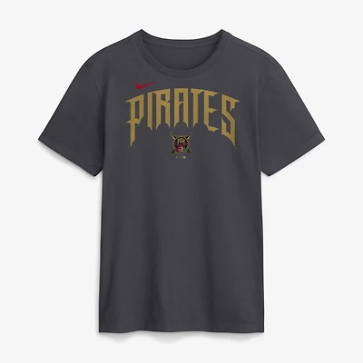 Men's Nike Anthracite Pittsburgh Pirates 2026 City Connect Wordmark T-Shirt