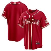 Men's Nike  Red Texas Rangers 2026 City Connect Stadium Jersey