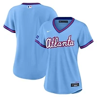 Women's Nike  Powder Blue Atlanta Braves 2026 City Connect Stadium Jersey