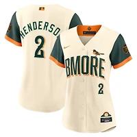 Women's Nike Gunnar Henderson Cream Baltimore Orioles 2026 City Connect Stadium Jersey