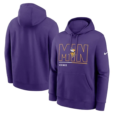 Men's Nike Purple Minnesota Vikings City Code Hoodie