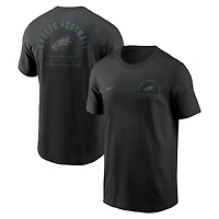 Men's Nike Black Philadelphia Eagles Split Logo T-Shirt