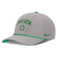Unisex Nike Gray Oregon Ducks Primetime Rise Rope Adjustable Hat
