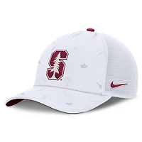 Unisex Nike  White Stanford Cardinal Country Club Golfin' Rise Trucker Adjustable Hat