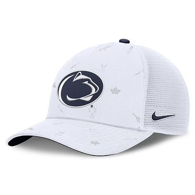 Unisex Nike  White Penn State Nittany Lions Country Club Golfin' Rise Trucker Adjustable Hat
