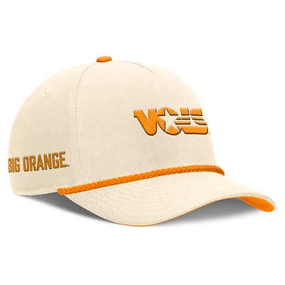 Unisex Nike  Natural Tennessee Volunteers Legacy Vintage Rope Rise Adjustable Hat