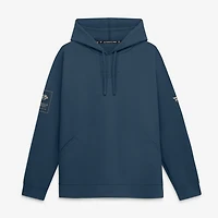 Men's Fanatics Navy Nashville Predators Authentic Pro Road Hoodie