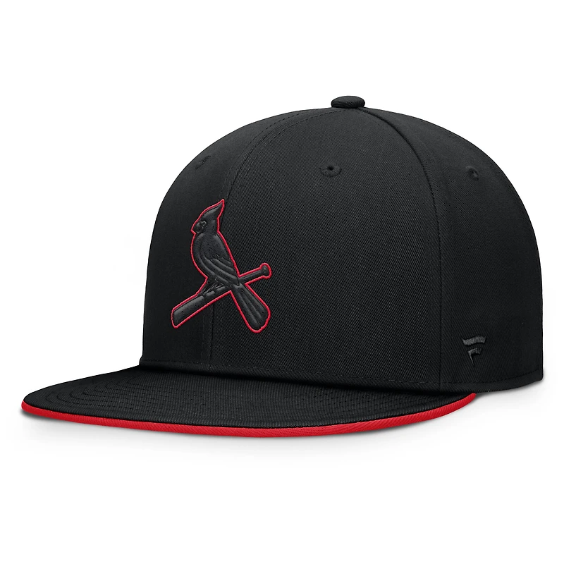 Men's Fanatics  Black St. Louis Cardinals Glint Snapback Hat