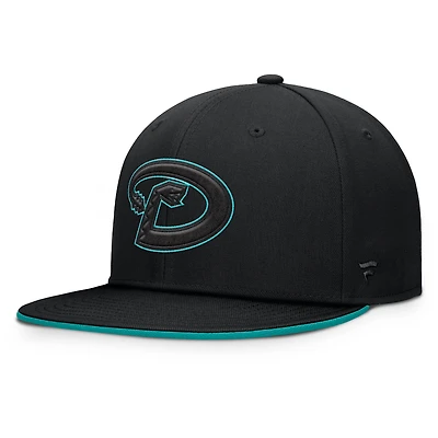 Men's Fanatics  Black Arizona Diamondbacks Glint Snapback Hat