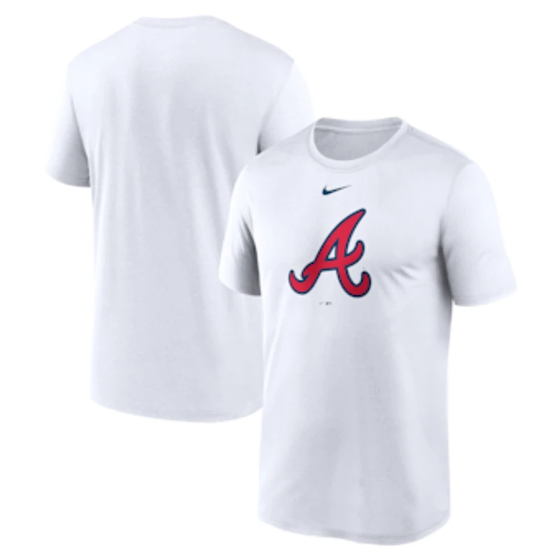 Men's Nike White Atlanta Braves Legend Dri-FIT T-Shirt