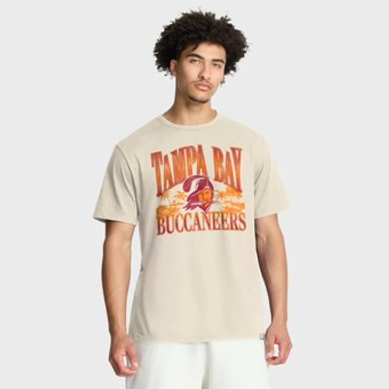 Men's Fanatics Cream Tampa Bay Buccaneers Team Archives T-Shirt
