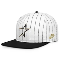 Men's Nike White/Black Houston Astros Cooperstown Collection Pro Adjustable Hat