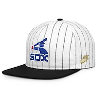 Men's Nike White/Black Chicago White Sox Cooperstown Collection Pro Adjustable Hat