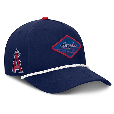Men's Fanatics  Navy Los Angeles Angels Two-Seam Adjustable Hat