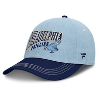 Men's Fanatics  Denim Philadelphia Phillies Retire Adjustable Hat