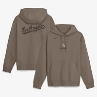 Men's Nike  Brown Los Angeles Dodgers Fashion Club Pullover Hoodie