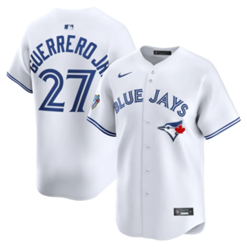 Men's Nike Vladimir Guerrero Jr. White Toronto Blue Jays Home Limited Jersey