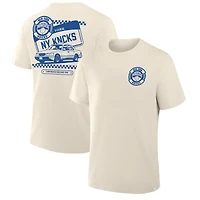Men's Fanatics Cream New York Knicks Team Culture T-Shirt