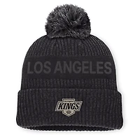 Men's Fanatics Charcoal Los Angeles Kings Road Phantom Cuffed Knit Hat with Pom