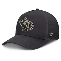 Men's Fanatics Charcoal Utah Mammoth Road Soft Wash A-Frame Meshback Hat