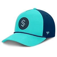 Men's Fanatics Light Blue Seattle Kraken Authentic Pro Rink A-Frame Adjustable Hat