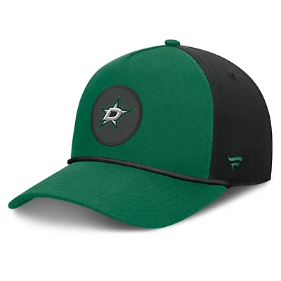 Men's Fanatics Kelly Green Dallas Stars Authentic Pro Rink A-Frame Adjustable Hat