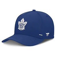 Men's Fanatics Blue Toronto Maple Leafs Authentic Pro Rink Bar Tacks A-Frame Adjustable Hat