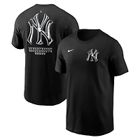 Men's Josh Vides x Nike Black New York Yankees Fanatics Fest T-Shirt