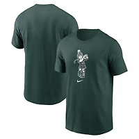 Men's Nike Green Michigan State Spartans Golf Sparty Sport T-Shirt