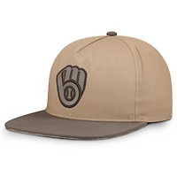 Men's Nike  Light Brown Milwaukee Brewers Statement Adjustable Hat